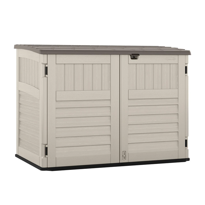 Rowlinson Suncast Stow-Away Large Store - Vanilla with Assembly