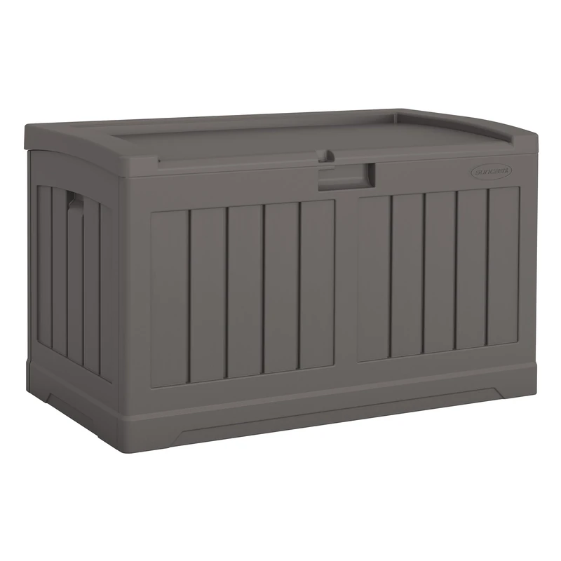 Rowlinson Suncast Carolina 189L Storage Box - Stone Grey