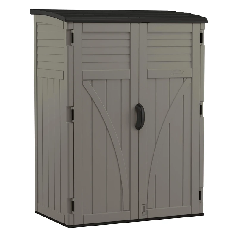Rowlinson Suncast Aston Large Storage Cabinet - Stone Grey with Assembly