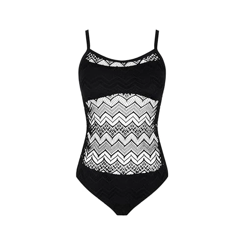 Vilebrequin, Lace One-Piece Swimsuit, XL, Black