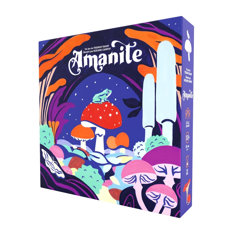 Blackrock Games Amanite - Deduction and Risk-Taking Board Game