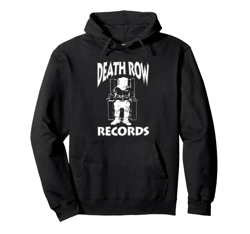 Official Death Row Records Classic Logo Pullover Hoodie