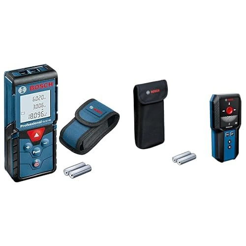 Bosch Professional laser measure GLM 40 & Bosch Professional Wall Scanner GMS 120-27 C