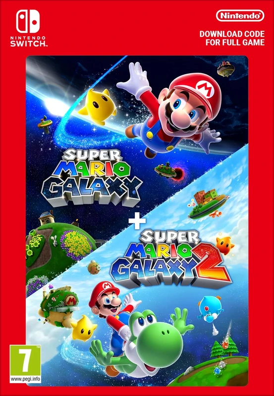 Super Mario Galaxy + Super Mario Galaxy 2 Standard | Nintendo Switch - Download Code