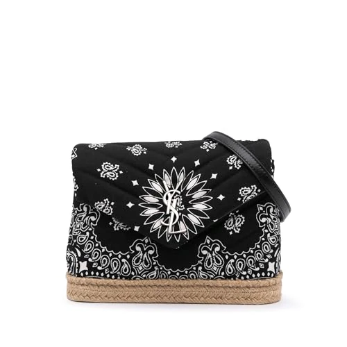 Yves Saint Laurent Pre-Loved Toy Cotton Bandana Print Loulou Crossbody Bag