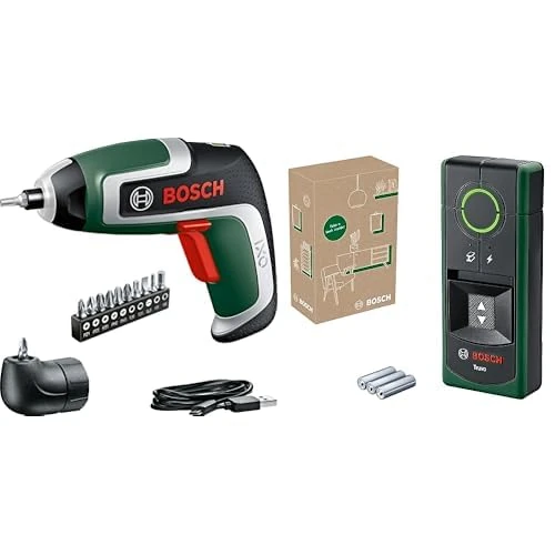 Bosch IXO Cordless Screwdriver Amazon Edition & Bosch Detector Truvo 2nd gen.