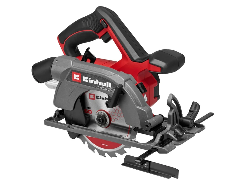 Einhell TE-CS 18/150-2 Li Solo Power X-Change Cordless Circular Saw (18 V, Saw Blade: Ø150 mm, Cutting Depth: 49 mm, Tool-Free Adjustment, Without Battery)