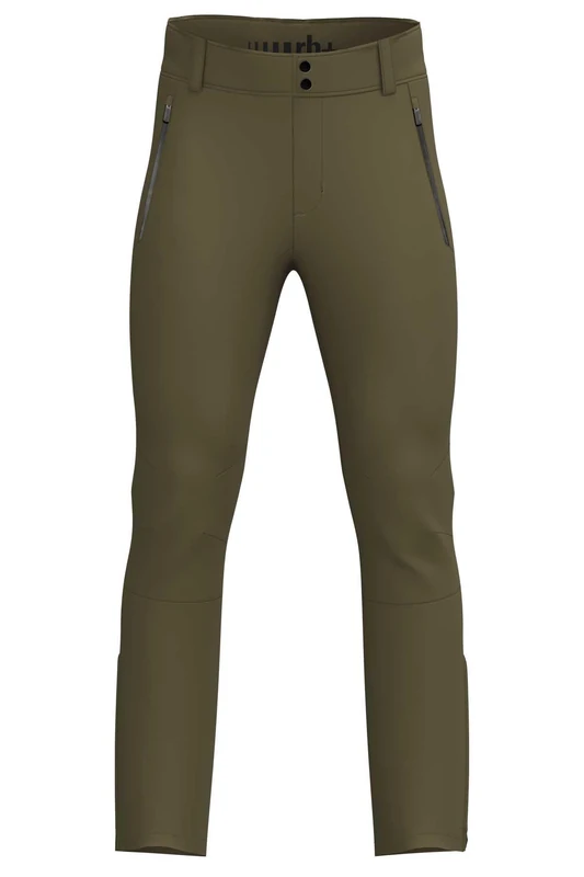 rh+ Men's Logic Softshell Ski Pants, Dark Kaki, M