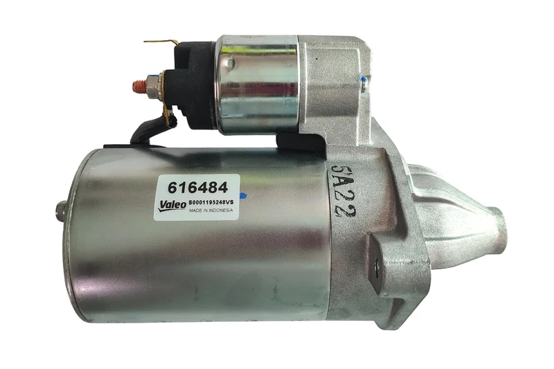 VALEO -616484-Starter-Rated power [kW]: 0,9 - Stop & Start: - - Number of teeth: - - Voltage [V]: 12 - Direction of rotation: CLOCK SENSE