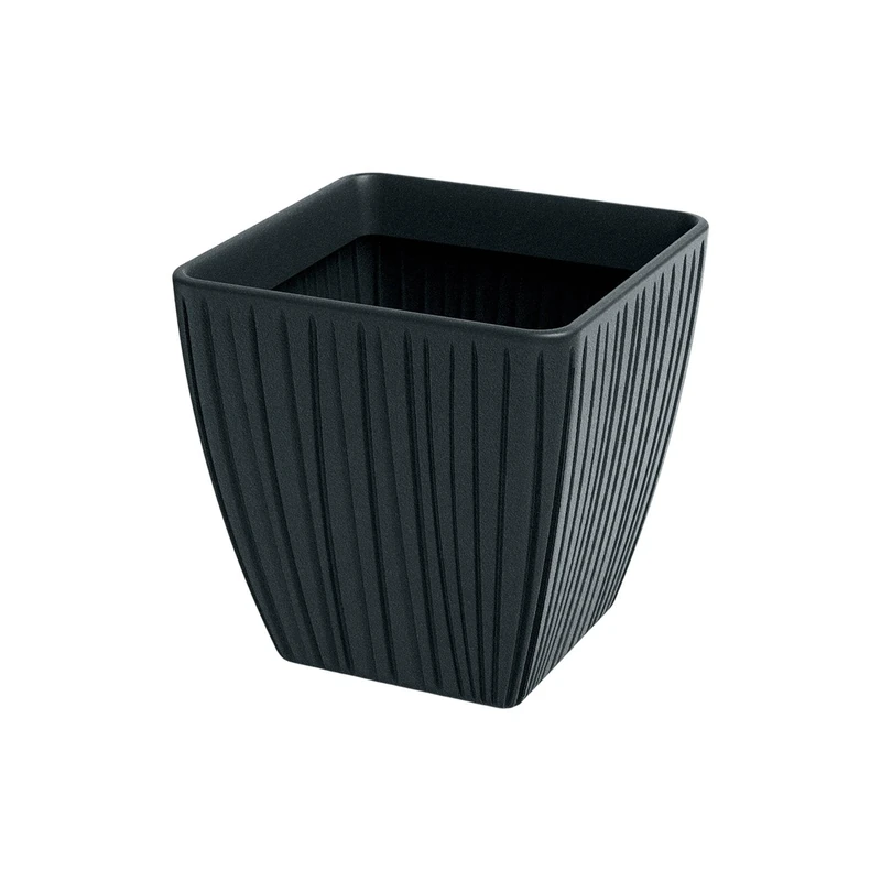 Prosperplast Planter Fero Square Carbon Ø40x40 - Image 1