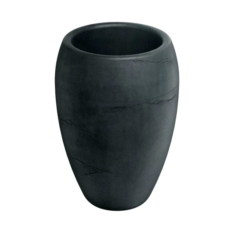 Pot Cano HIGH charcoal Ø40x54