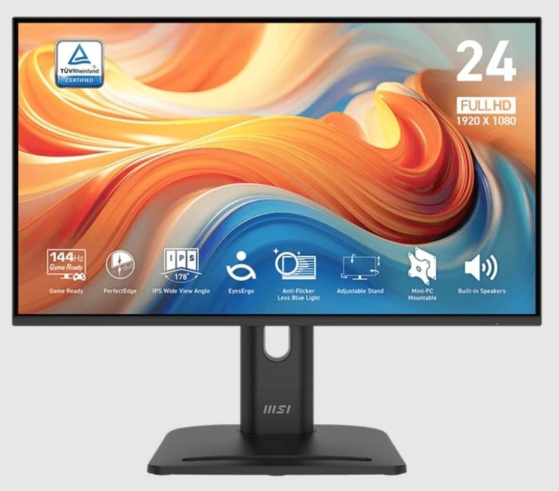 MSI Pro MP245PG E14 24" FHD 1920x1080 IPS 144Hz