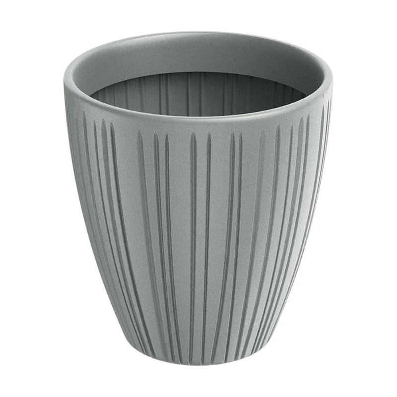 Prosperplast Planter Fero Round MIDL Ø48x50, Grey Cement - Image 1