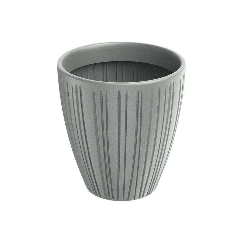 Planter Fero Round MIDL cement grey Ø30x32