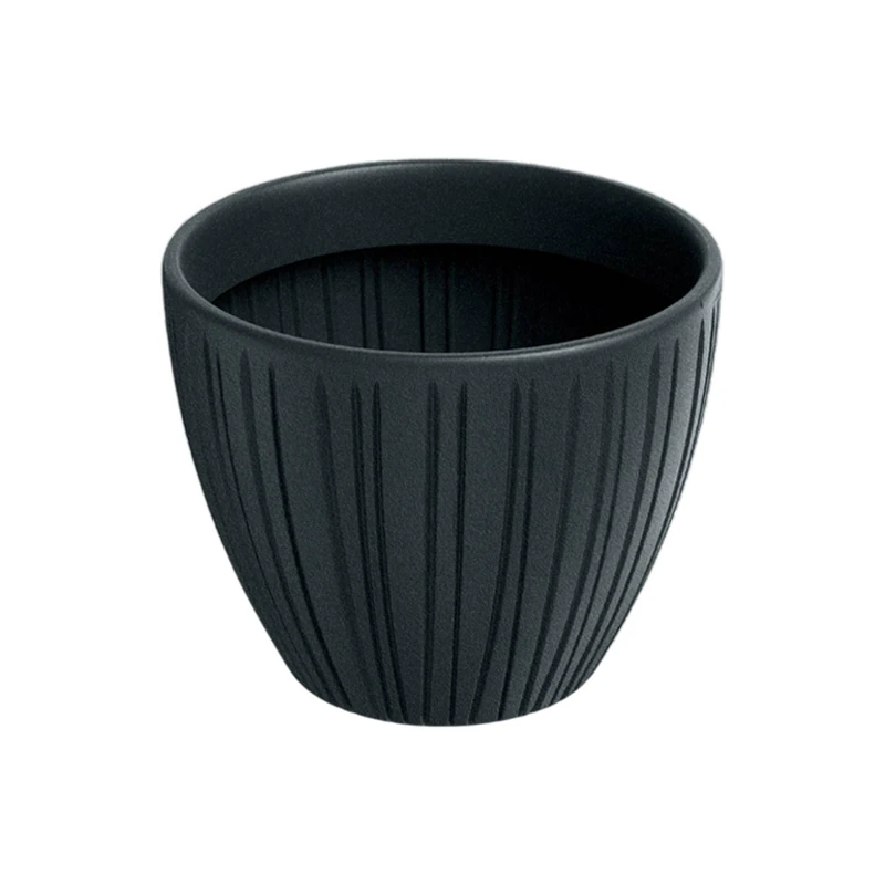 Prosperplast Planter Fero Round Carbon Ø40x31