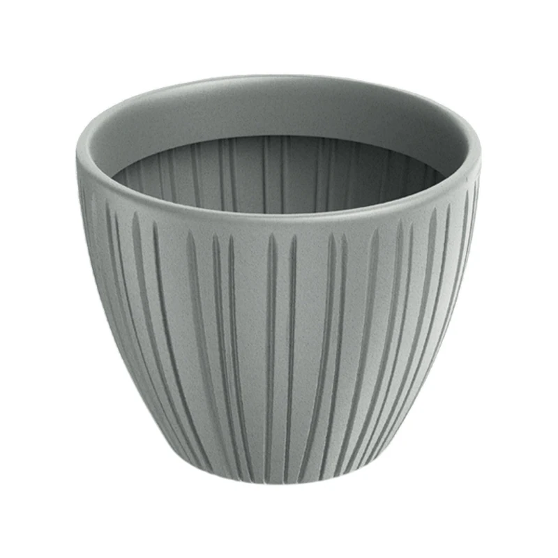 Planter Fero Round cement grey Ø48x38 - Image 1