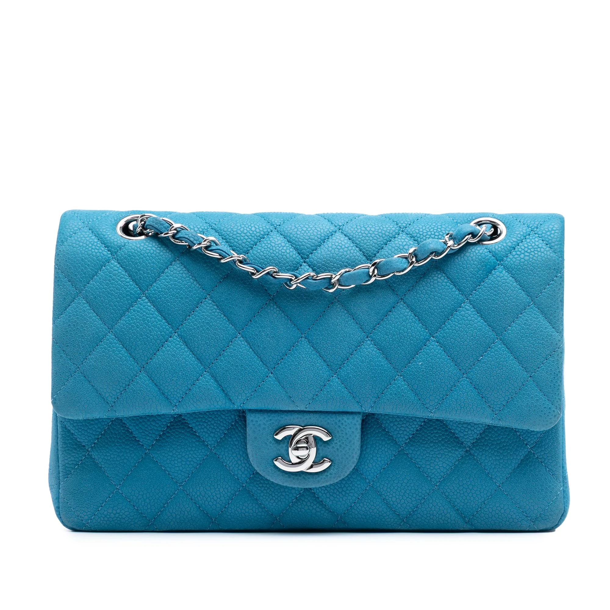 Chanel Pre-Loved Medium Classic Caviar Double Flap