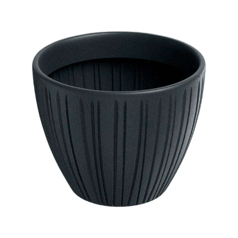 Planter Fero Round carbon Ø48x38 - Image 1