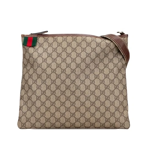 Gucci Pre-Loved GG Supreme Web Crossbody