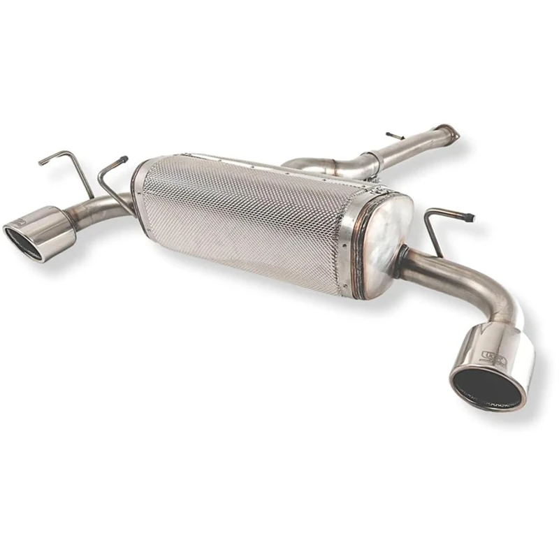 Ulter Sport Double stainless steel sport exhaust compatible with Toyota GR Yaris Mk1 2020-2024 192kW 2x100mm RS