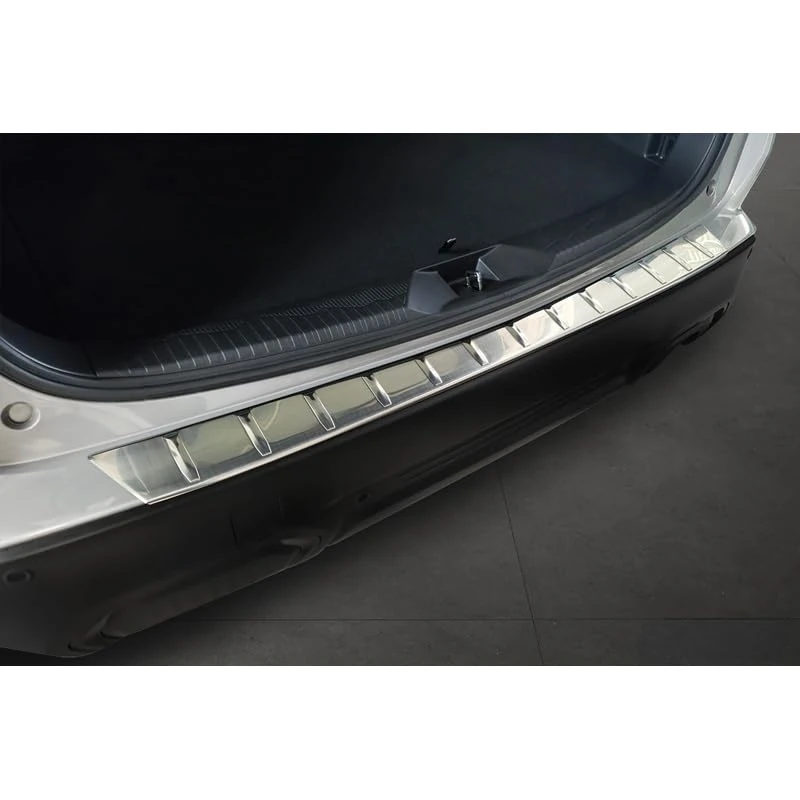 Avisa Stainless Steel Rear bumper protector compatible with Subaru Forester (SL) 2025- 'Ribs' - Image 1