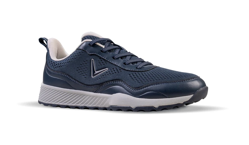 Callaway Golf GTX Aero Breathable Golf Shoe, Navy/Grey, UK 10.5
