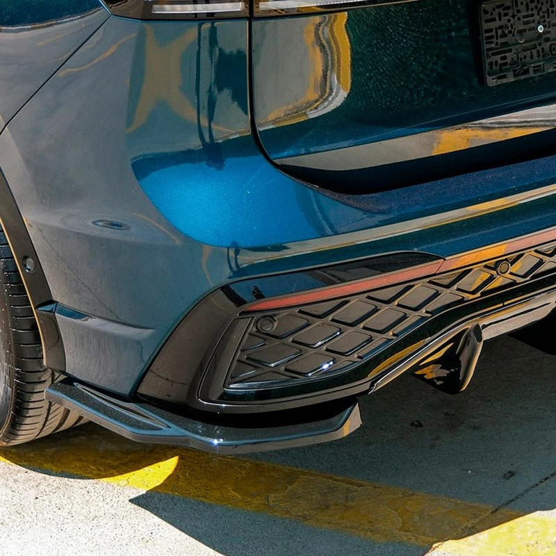 Oneway Rear Side Diffusors compatible with Volkswagen Tiguan III (CT1) 2024- - Gloss black