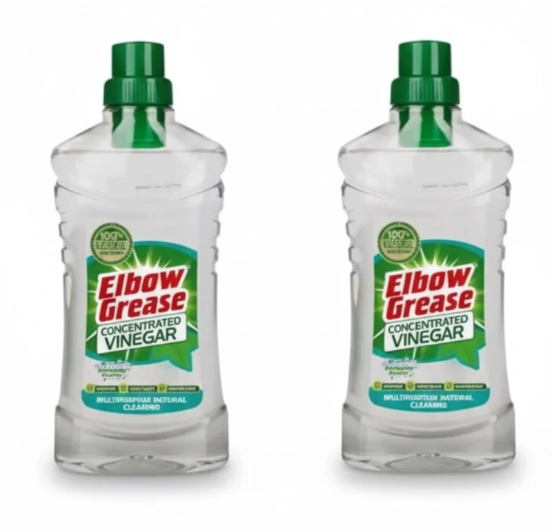 Elbow Grease Concentrated Vinegar Multipurpose Natural Cleaning Solution, 750ml, Pack of 2 - Image 1