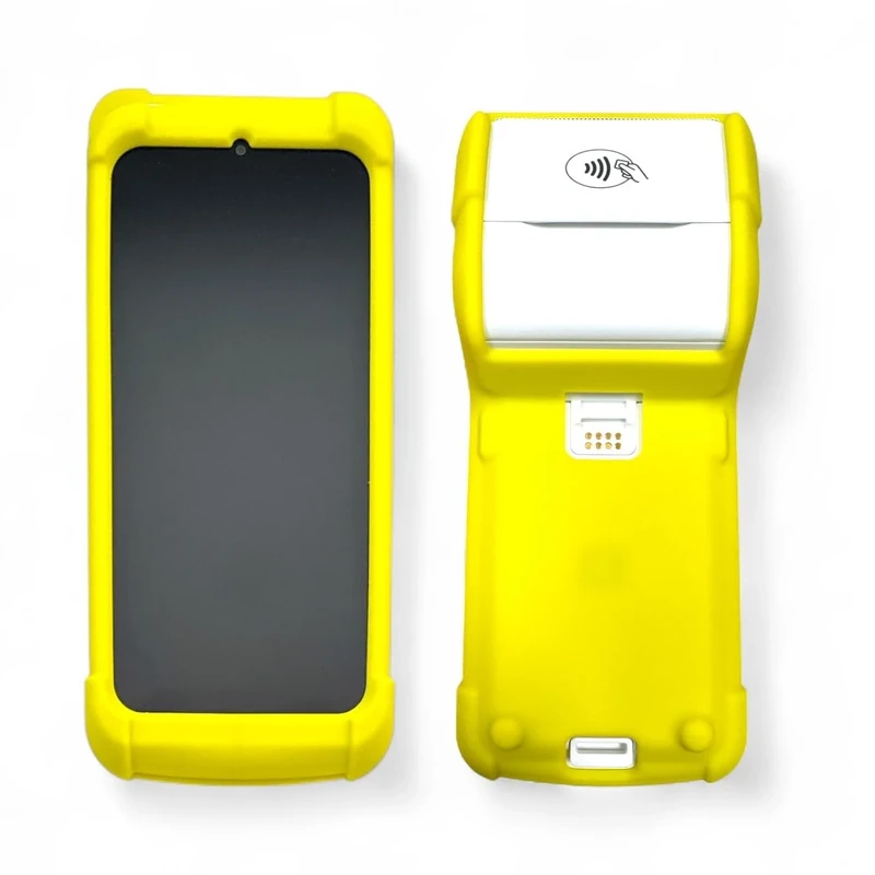 Protective Bumper Case & Screen Protector For SumUp Terminal (Fluorescent Yellow)