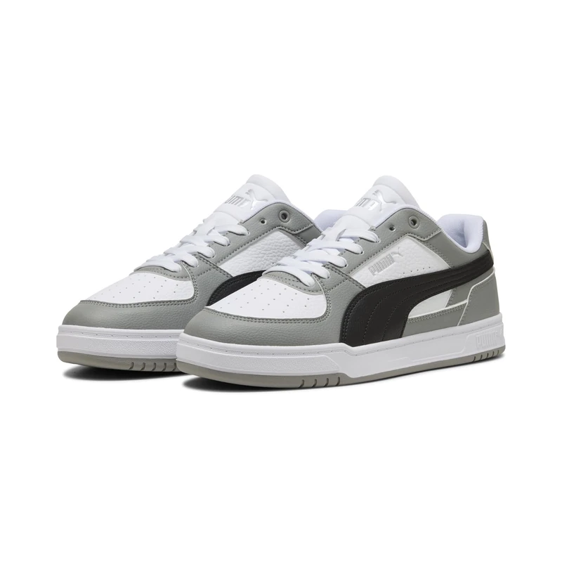 PUMA Unisex Caven III Trainers, PUMA White-PUMA Black-Gray Echo, 9.5 UK - Image 1