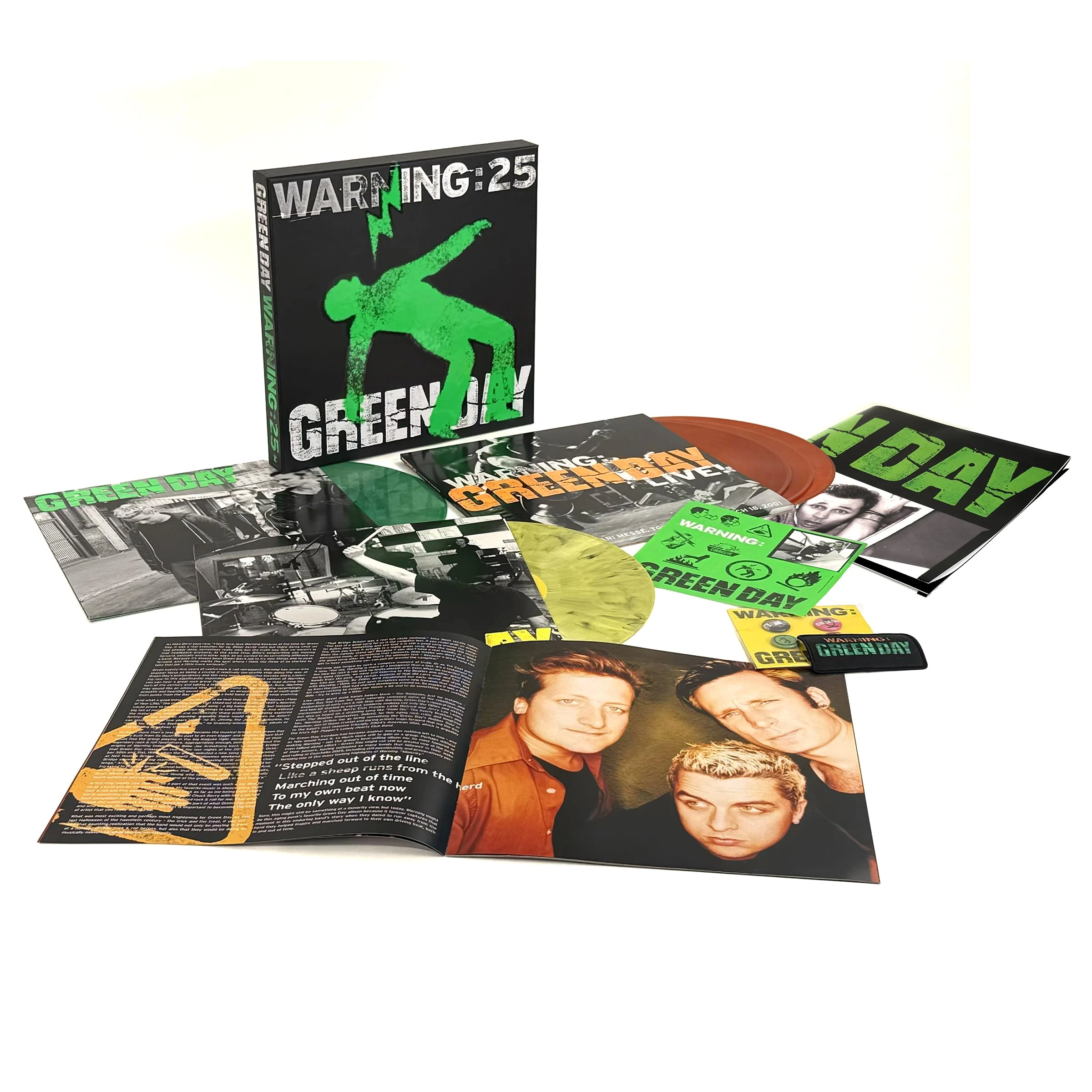 Warning (25th Anniversary Edition) [5LP Box Set] [Green Galaxy, Yellow Marble & Orange Galaxy Vinyl] [VINYL]