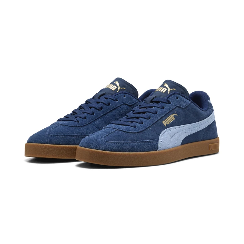 PUMA Unisex Club II Era Suede Trainers, Persian Blue-Blue Guppy, 10 UK