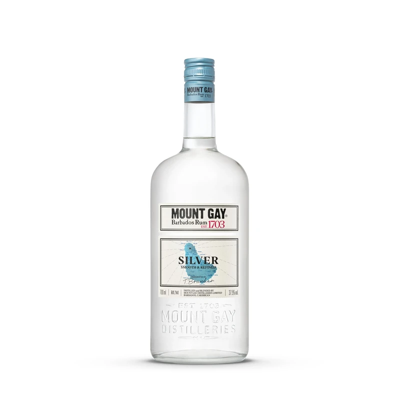 Mount Gay Silver Barbados Rum, 37.5% ABV, 70cl