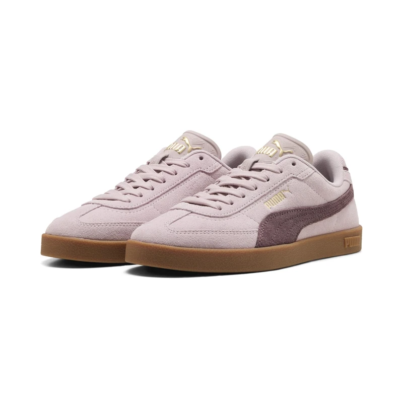 PUMA Unisex Club II Era Suede Trainers, Misty Pink-Rich Cocoa, 9.5 UK