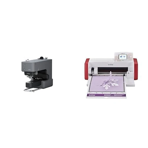 Bundle of Brother Skitch PP1 Embroidery Machine + Brother ScanNCut SDX900 Home Cutting Machine