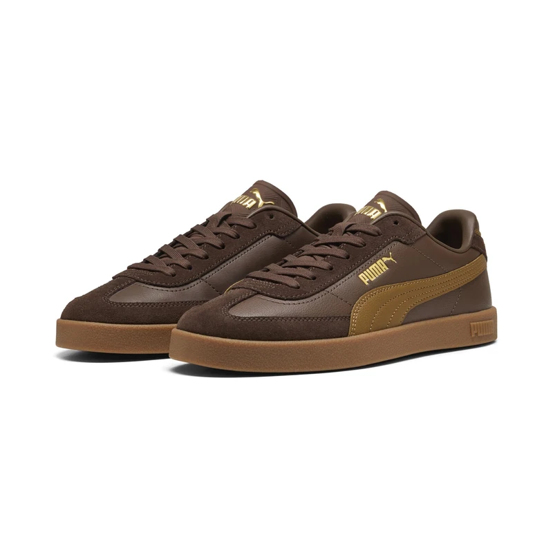 PUMA Unisex Club II Era Trainers, Chestnut Brown-Kona Brown, 7.5 UK