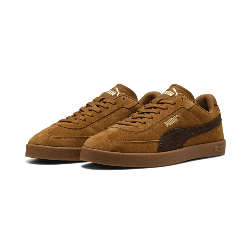 PUMA Unisex Club II Era Suede Trainers, Kona Brown-Chestnut Brown, 7.5 UK