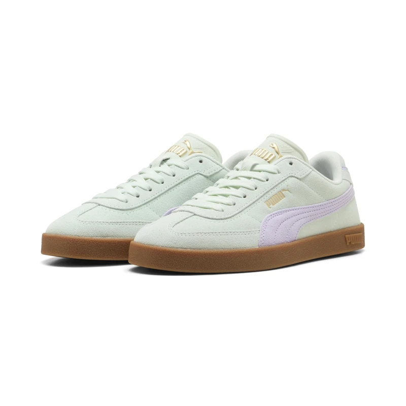 PUMA Unisex Club II Era Suede Trainers, Sage Glow-Light Lavender, 10.5 UK