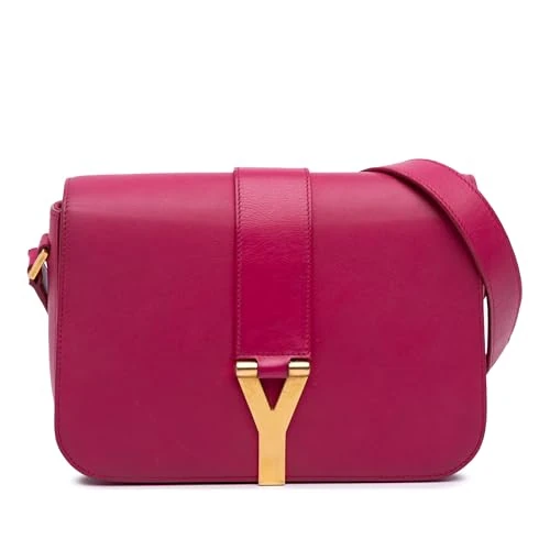 Yves Saint Laurent Pre-Loved Leather Classic Y Ligne Crossbody Bag