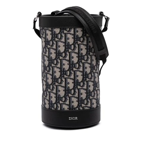 Dior Pre-Loved Oblique Canvas Thermo Bottle Holder Crossbody Bag - Image 1