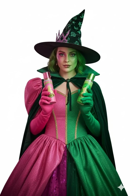 Wicked Fragrance Body Spray Duo Set – Glinda & Elphaba Perfume Mist 200ml Each | Limited Edition Collectible Gift for Women & Fans