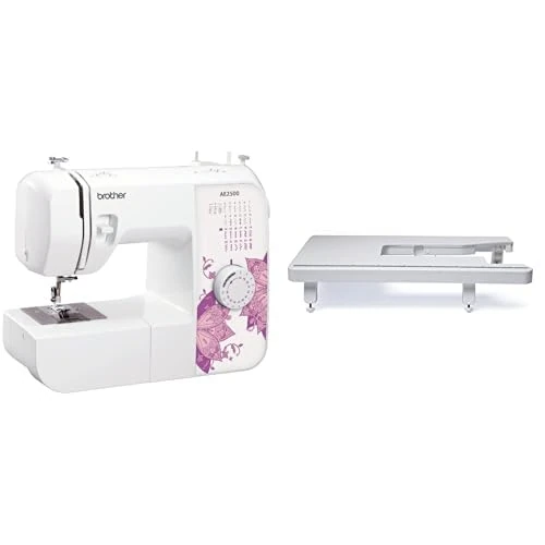 Bundle of Brother AE2500 Sewing Machine + Brother WT9 Wide Extension Table
