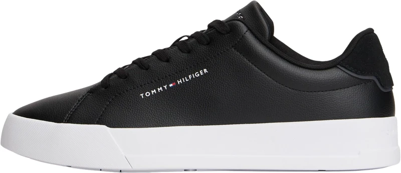 Tommy Hilfiger Men's TH Court CORE FM0FM05904BDS009 Low Top, Black, 48