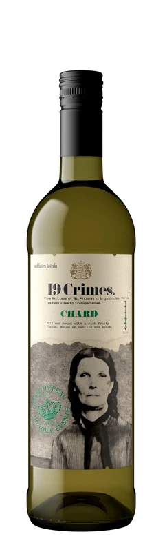 19 Crimes 'Chard' White Wine, 75 cl - Bottle May Vary (Pack of 6)