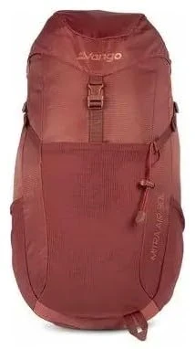 Vango Mitra Air 30L Rucksack with Mesh Pockets Hydration Compatible Backpack, Comfortable Breathable Back System and Waterproof Rain Cover - Daysac for Travelling, Hiking, Camping