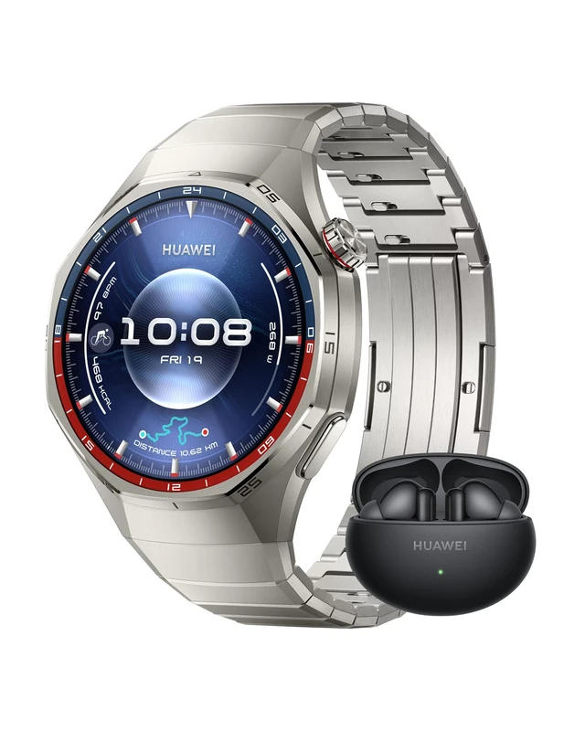 HUAWEI WATCH GT 6 Pro 46mm + FreeBuds 6i - 21-Day Battery, ECG