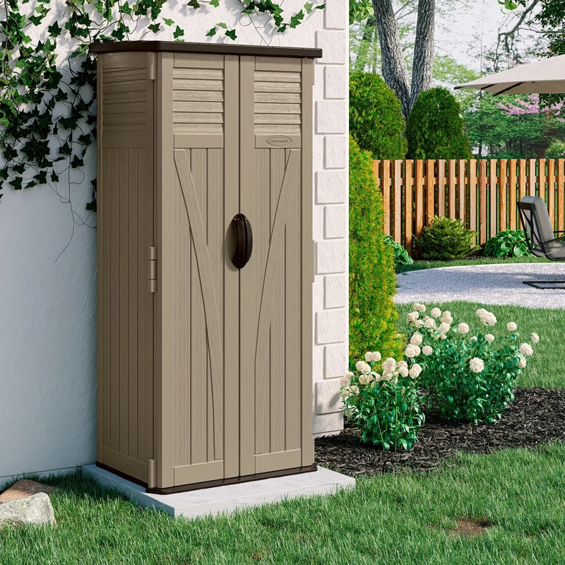 Rowlinson Suncast Aston Storage Cabinet - Sand