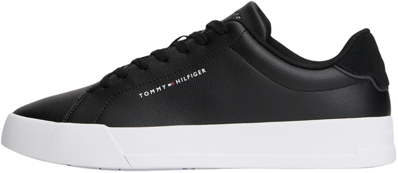 Tommy Hilfiger Men's TH Court CORE FM0FM05904BDS008 Low Top, Black, 47