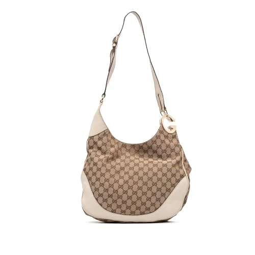 Gucci Pre-Loved GG Canvas Charlotte Crossbody