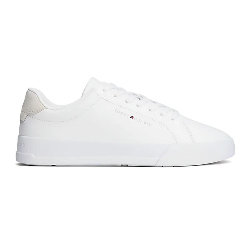Tommy Hilfiger Men's TH Court CORE FM0FM05904YBS007 Low Top, White, 46